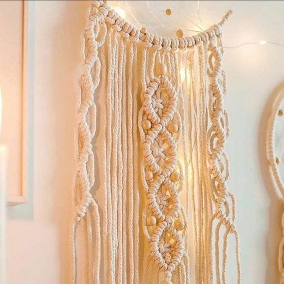 Macrame wall decor moon and stars dream catchers - Picture 3 of 7